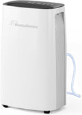 50-Pint Dehumidifier for Basement and Large Room - 4500 Sq. Ft, Quiet Dehumidifier for Large Capacity Room Home Bathroom Basements - Auto Continuous Drain Remove Moisture with Child Lock