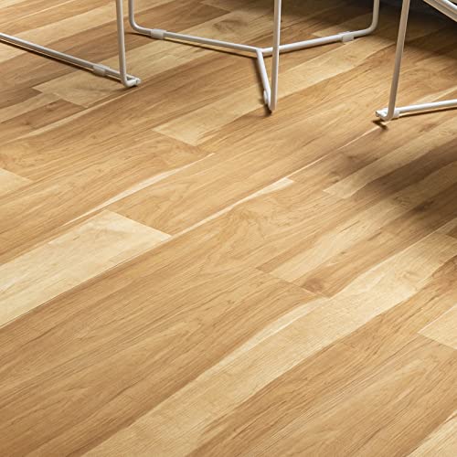 Self Adhesive Vinyl Flooring Planks Wood Effect Waterproof Grey 36pcs U963416