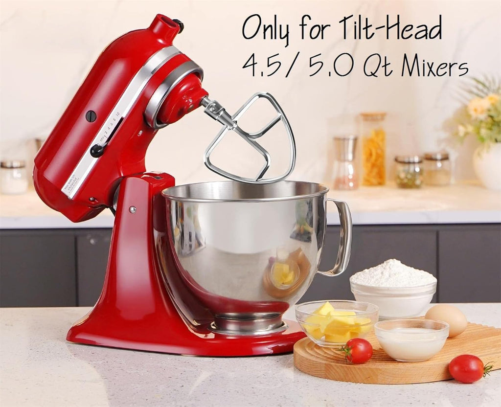 Stainless Steel Flat Beater for KitchenAid Tilt-Head Mixers W15952