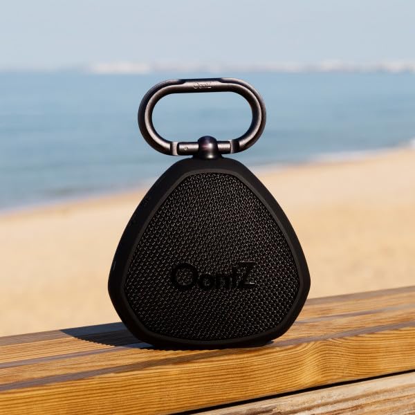 OontZ Angle 3 Portable Bluetooth 5.4 Speaker, IPX5 Water-Resistant, Black B762769