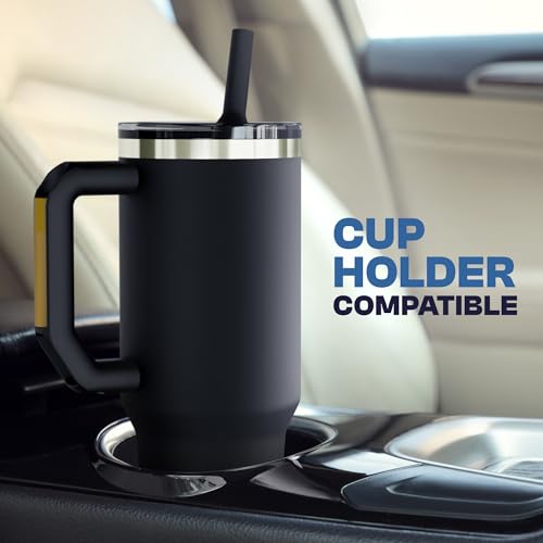 Frost Buddy Thicc Buddy 40 oz Stainless Steel Tumbler with Lid and Straw Q581