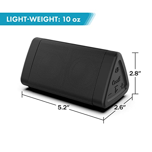 OontZ Angle 3 Portable Bluetooth 5.4 Speaker, IPX5 Water-Resistant, Black B762769