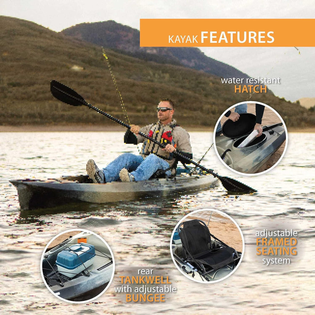 Lifetime Stealth Pro Angler 118 Fishing Kayak E7813