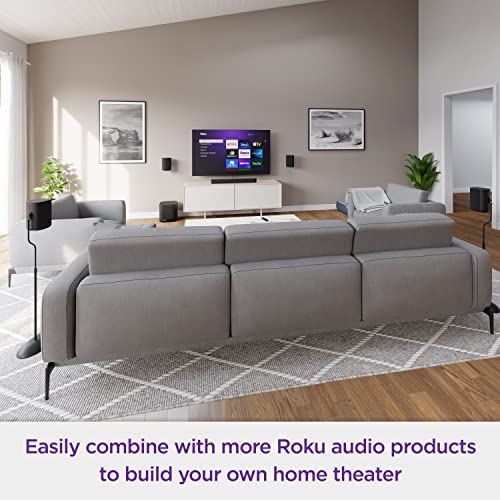 Roku Wireless Bass Pro Subwoofer for Roku Streambar and Wireless Speakers A58902