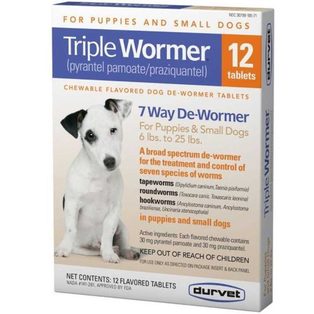 Durvet Triple Wormer for Medium & Large Dogs J6463