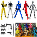 Titan 13 Action Figure Set, 3D Printed Multi-Jointed Dummy Robot (9pcs) Z973804
