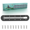 Kayak Track, Kayak Low Profile Track, Kayak Rail, Kayak Accessories Mount Track, Kayak Gear Track for Fishing Rod Holder, Fish Finder, Cup Holder, Anchor Cleats