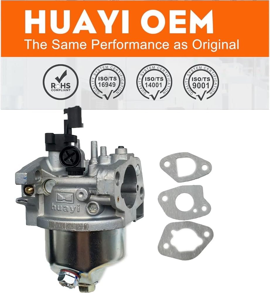 Huayi Carburetor Compatible with PowerSmart DB2321SR Lawn Mower Z904694
