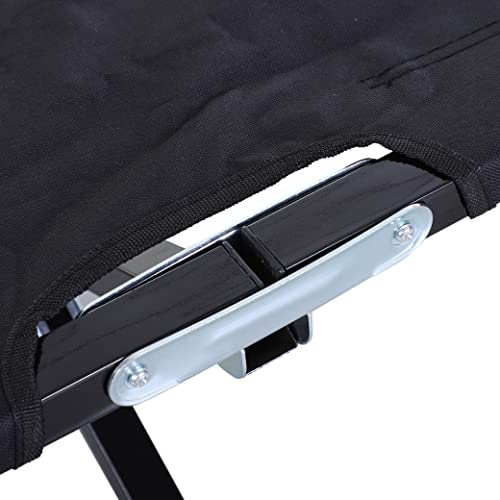 Outsunny 2 Person Folding Camping Cot for Adults, Extra Wide with Carry Bag, Green D594136