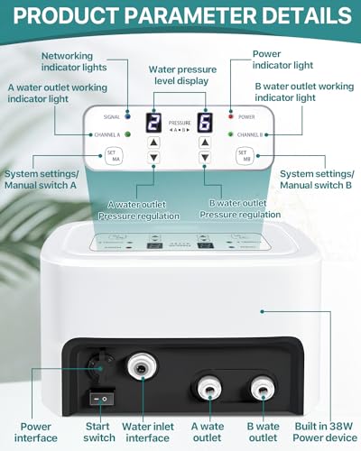 Reptile Mister Automatic, Quiet Misting System with Timer, Terrarium Humidifier Y85634