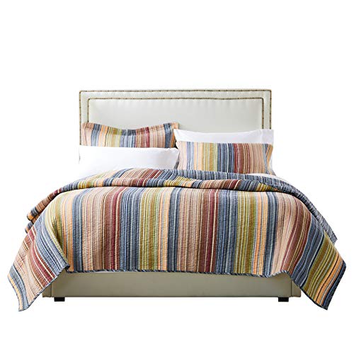 Greenland Home Katy King Quilt Set, Natural L38048