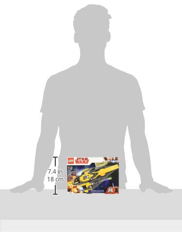 LEGO Star Wars Anakin's Jedi Starfighter Building Kit 75214 J70716