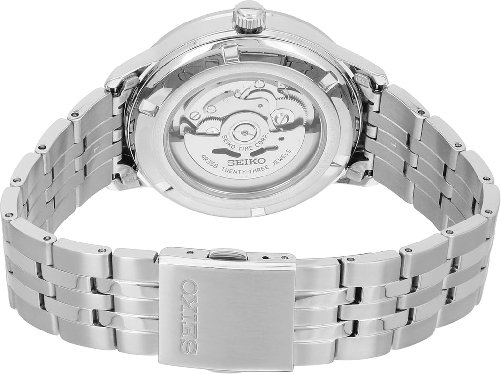 Seiko Men Analog Automatic Watch Stainless Steel Strap SRPH87K1 Blue D332247