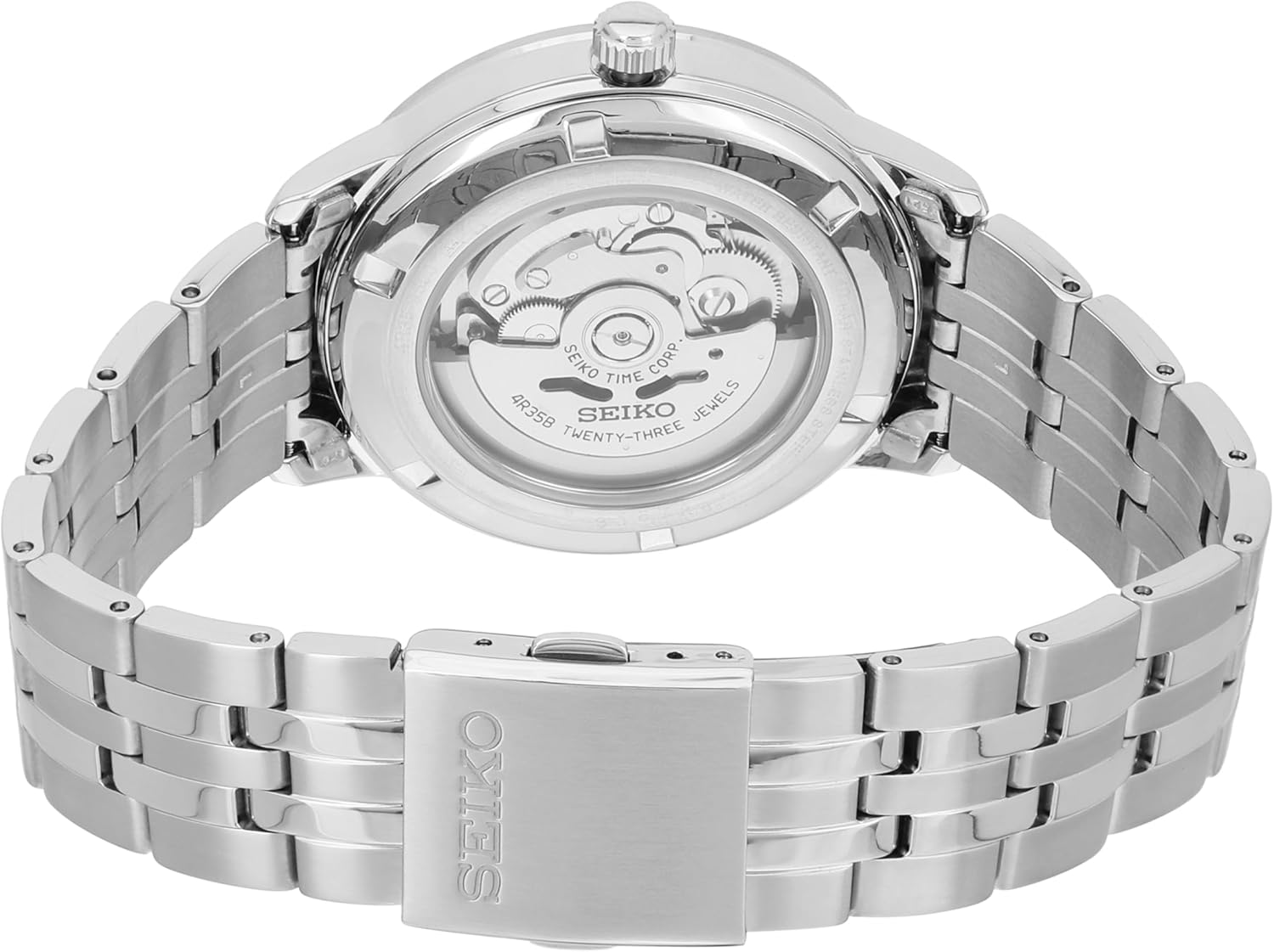 Seiko Men Analog Automatic Watch Stainless Steel Strap SRPH87K1 Blue D332247