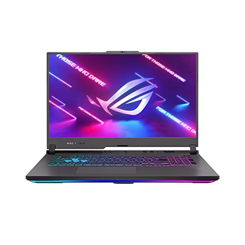 ASUS ROG Strix G17 (2023) Gaming Laptop, 17.3” QHD 240Hz, GeForce RTX 4070, AMD Ryzen 9 7945HX, 16GB DDR5, 1TB PCIe SSD, Wi-Fi 6E, Windows 11, G713PI-DS94 Eclipse Gray