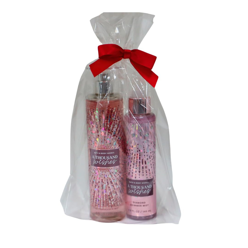 Bath & Body Works A Thousand Wishes Body Mist Gift Set 8 oz & 4.9 oz B40388