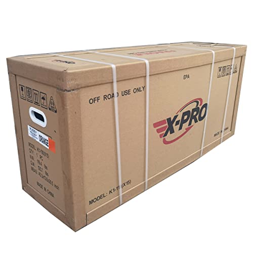 X-PRO X15 110cc Dirt Bike Semi-Automatic Kick Start, Blue P73873