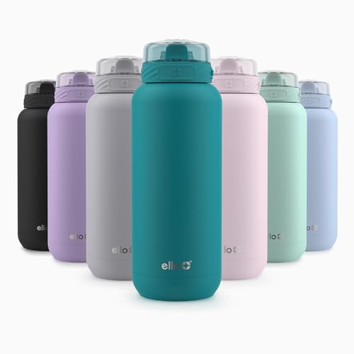 Ello Cooper 32oz Stainless Steel Water Bottle with Straw and Handle Q4598