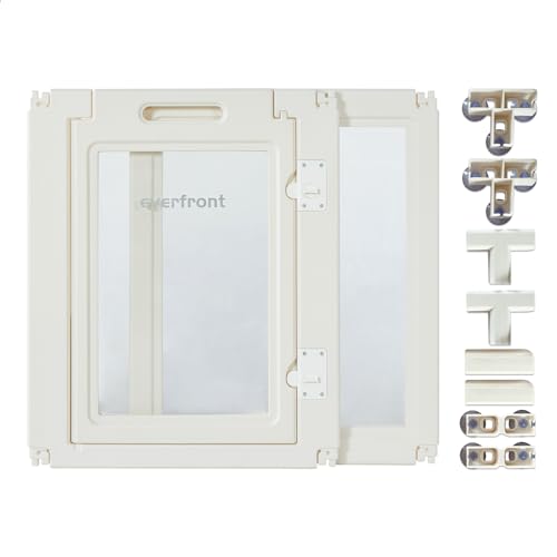 Clear Acrylic Dog Playpen for Small & Medium Pets, 30.3" Height, 10 Panels E1222