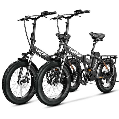 1000W Folding Electric Bike 48V 20AH Removable Battery 20" Fat Tire for Adults S359635