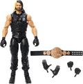 Mattel WWE Elite Action Figure & Accessories, 6-inch Collectible Seth Rollins with 25 Articulation Points, Life-Like Look & Swappable Hands