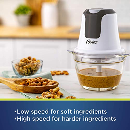 Oster 3 Cup Mini Food Chopper, White I355