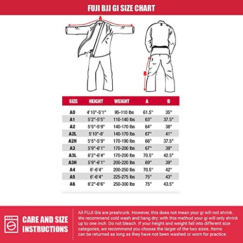 FUJI All-Around Brazilian Jiu Jitsu Uniform R1580