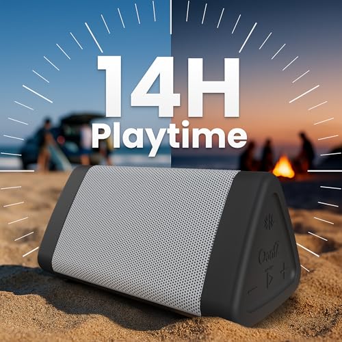 OontZ Angle 3 Portable Bluetooth 5.4 Speaker, IPX5 Water-Resistant, Black B762769