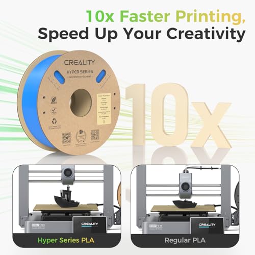 Creality PLA Plus Filament 1.75mm Rainbow Multicolor 1KG Spool O376011