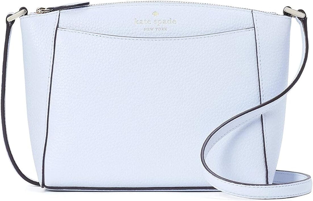 Kate Spade Monica Leather Crossbody Bag Purse Handbag (Taro Milk)