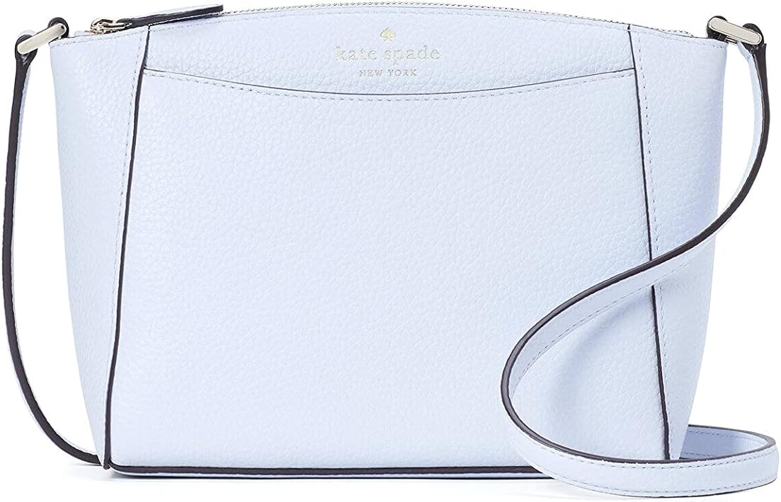Kate Spade Monica Leather Crossbody Bag Purse Handbag (Taro Milk)