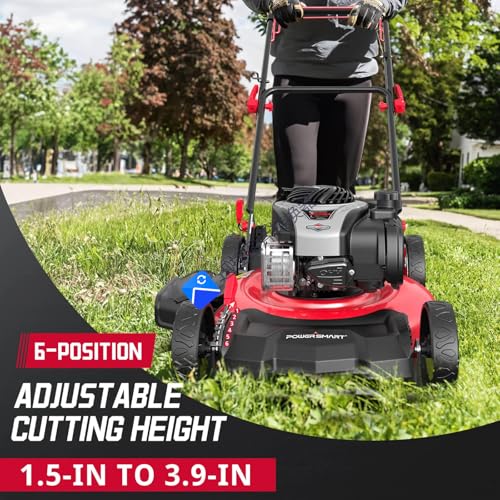 PowerSmart 21" 140cc Self Propelled Lawn Mower, 3-in-1 Z27693