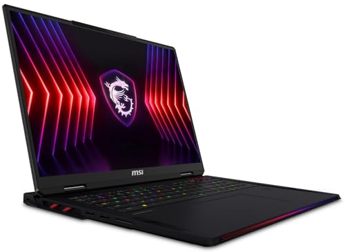 MSI Raider 18 HX Gaming Laptop, Intel Core i9, RTX 4080, 18" 120Hz Mini LED K866
