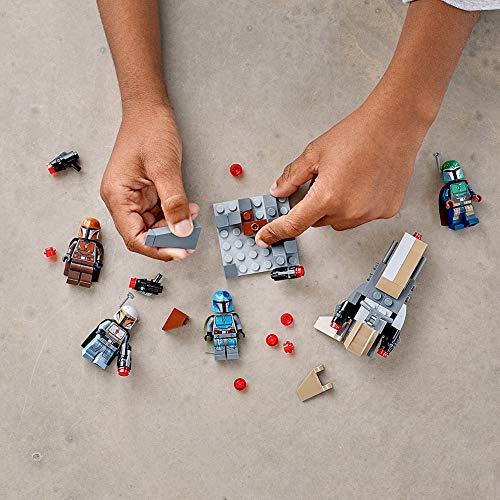 LEGO Star Wars Mandalorian Battle Pack 75267 Building Kit with Speeder Bike D160391