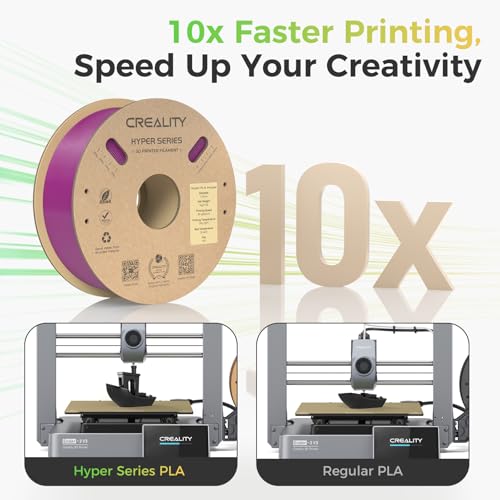 Creality PLA Plus Filament 1.75mm Rainbow Multicolor 1KG Spool O376011