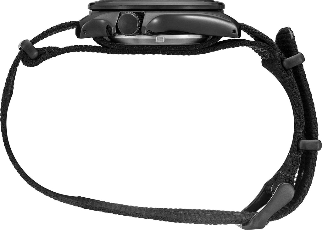 SEIKO Men's 5 Sports Automatic Watch with Nylon Strap, Black J16500
