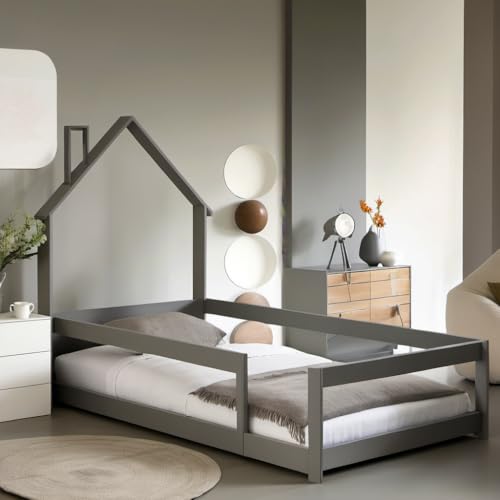 Queen Size Murphy Bed with Desk & Charging Station, White K505073