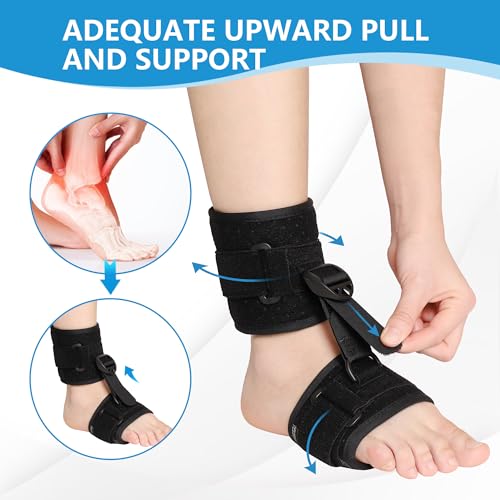 Foot Drop Brace for Walking and Sleeping, AFO Splint for Women & Men L52783