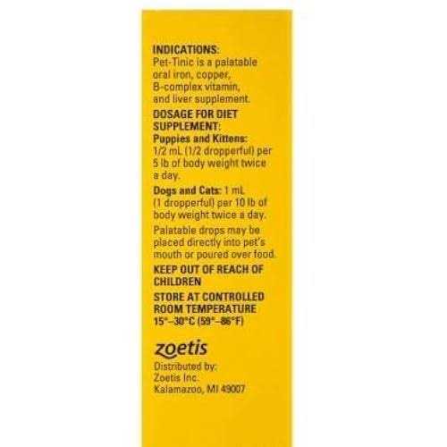Pet-Tinic Pediatric Drops for Dogs Q471868