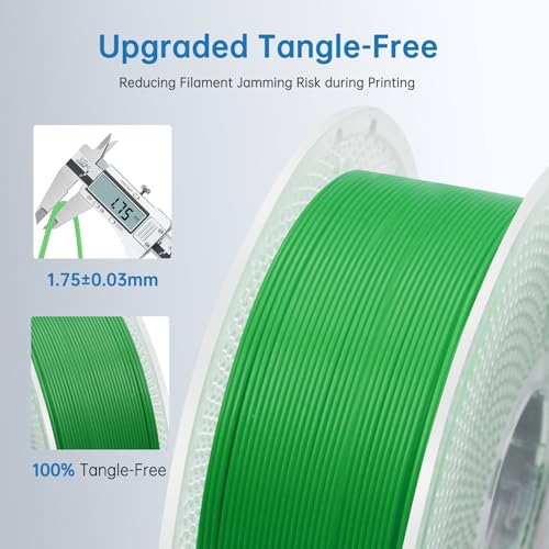 Glow in The Dark PLA 3D Printer Filament 1.75mm Multicolor 1KG Spool K36044