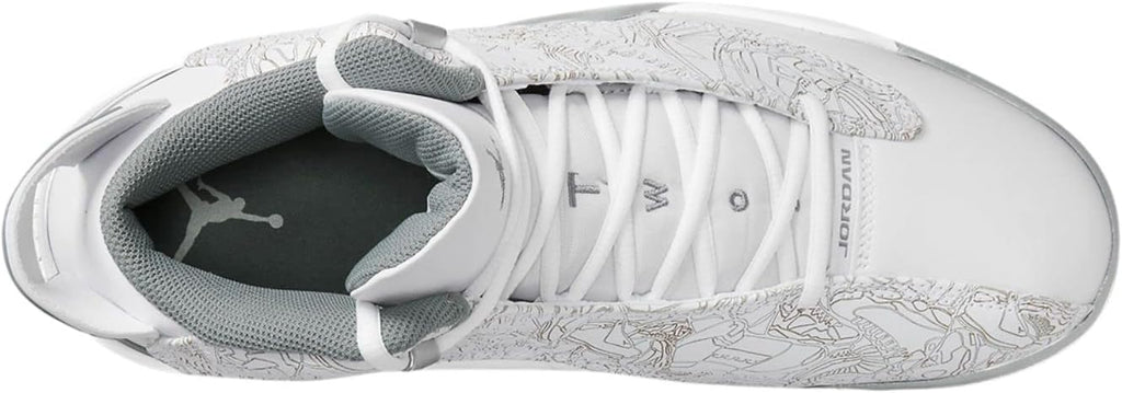 Jordan Air Dub Zero Men's Shoes White/Cool Grey Size 12 W9026