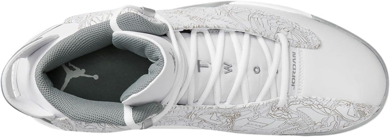 Jordan Air Dub Zero Men's Shoes White/Cool Grey Size 12 W9026