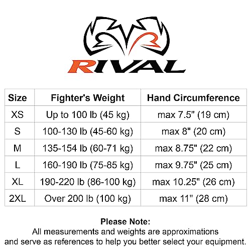 RIVAL Boxing RB7 Fitness Plus Bag Gloves P582072