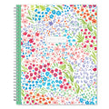 Blue Sky 2024-2025 Academic Year Teacher Weekly and Monthly Lesson Planner, 8.5" x 11", Flexible Cover, Wirebound, Ditsy Dapple Light (132002-A25)
