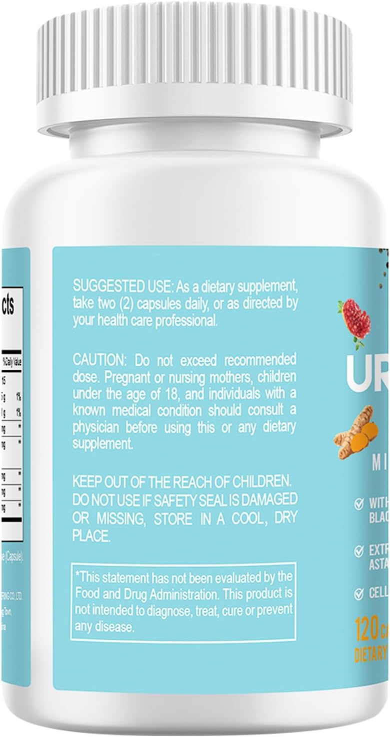 Urolithin A Supplement 1000mg, 120 Capsules R437
