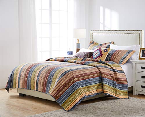 Greenland Home Katy King Quilt Set, Natural L38048
