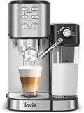 Espresso Machine 20 Bar, 6 in 1 Espresso Coffee Machine Built In Milk Frother for Espresso, Cappuccino and latte with 1000ML Water Tank, 1350W