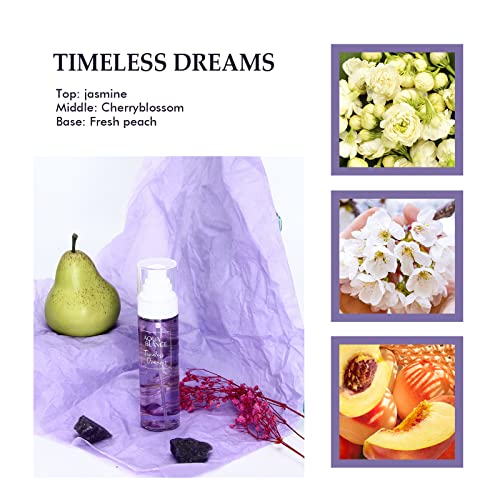 Women Body Spray Fragrance Mist Gift Set 3.4 Fl Oz Each, Pack of 3 C5896