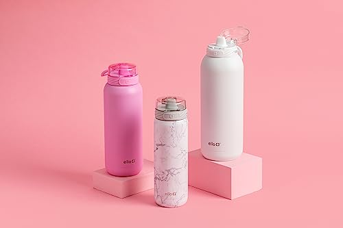 Ello Cooper 32oz Stainless Steel Water Bottle with Straw and Handle Q4598