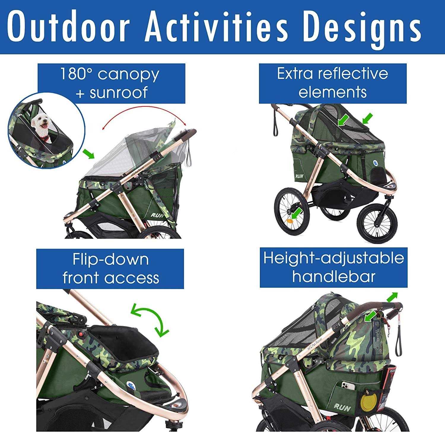 HPZ Pet Rover Run Jogging Stroller N91203